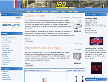 Tablet Screenshot of irdequipment.com